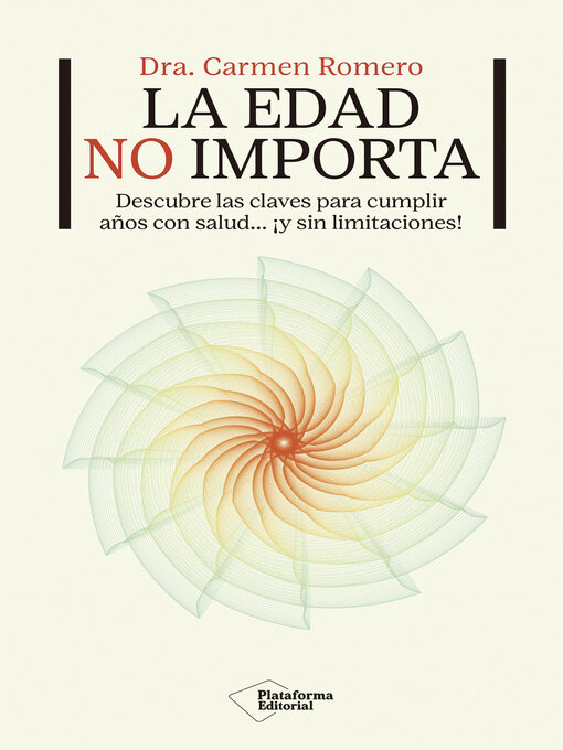 Title details for La edad no importa by Carmen Romero - Available
